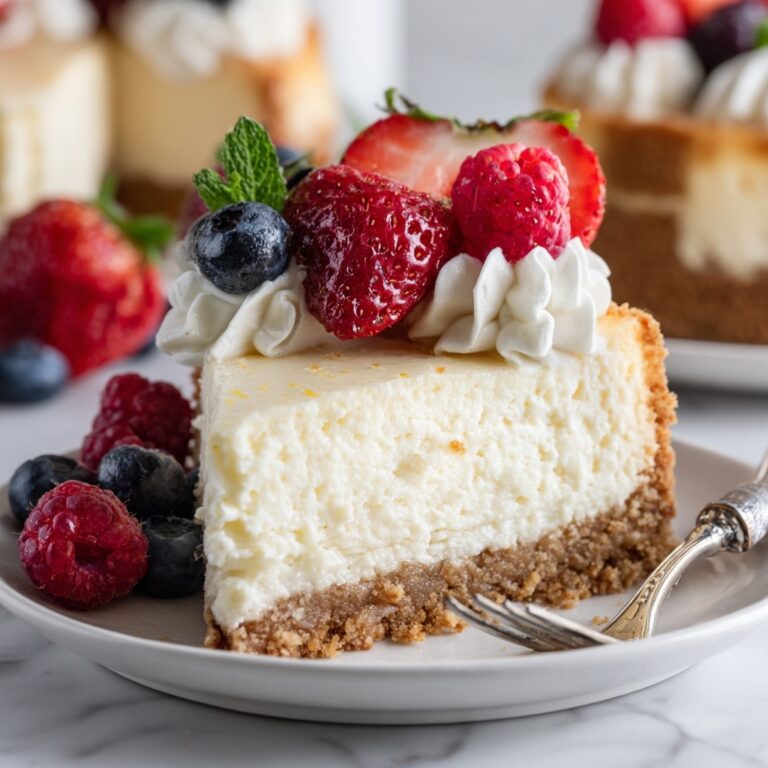 Easy No Bake Cheesecake Recipe