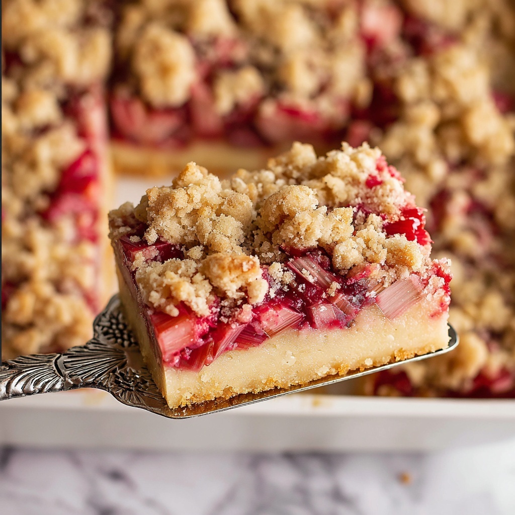 Rhubarb Coffee Cake Recipe - Recipe Image