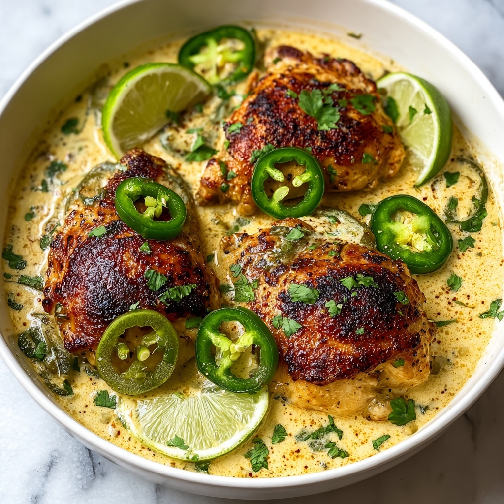 Creamy Jalapeño Chicken Skillet Recipe - Recipe Image