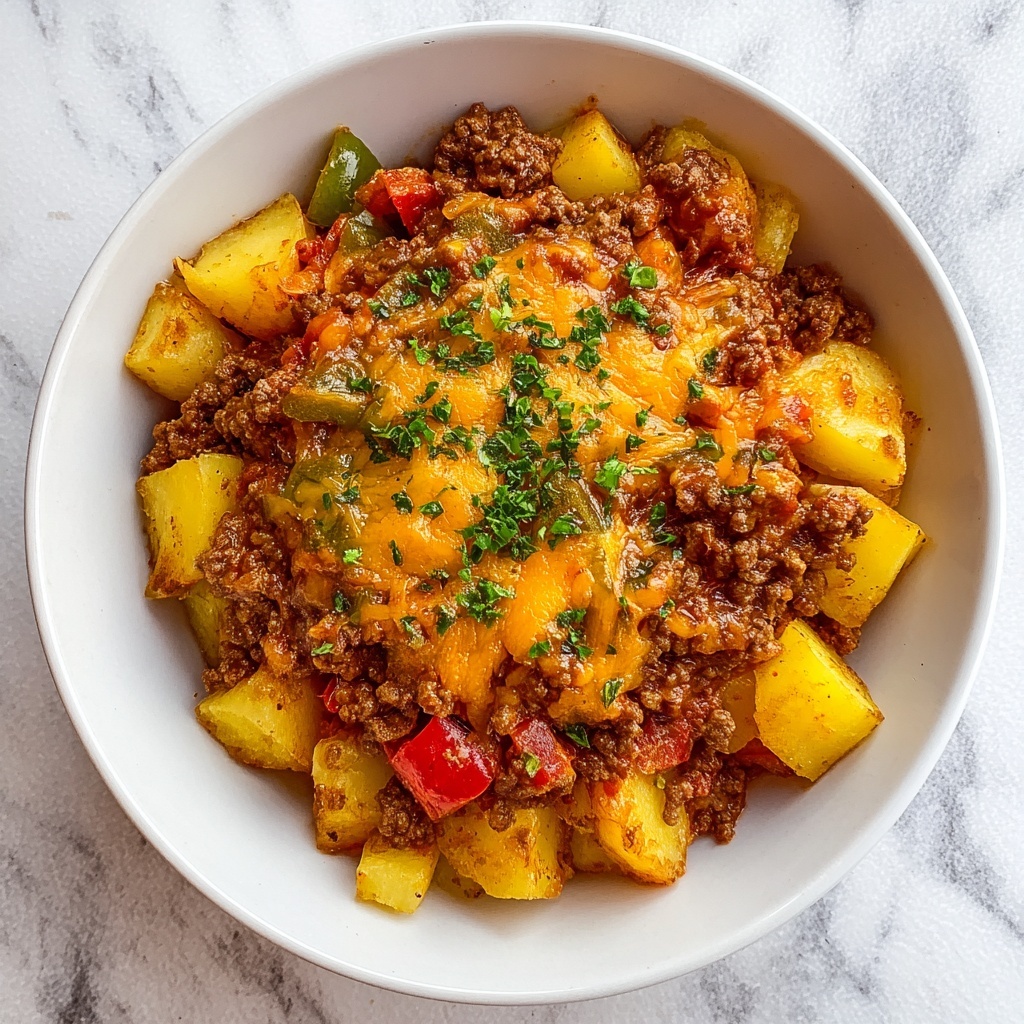 Sloppy Joe Potato Skillet Recipe - Recipe Image
