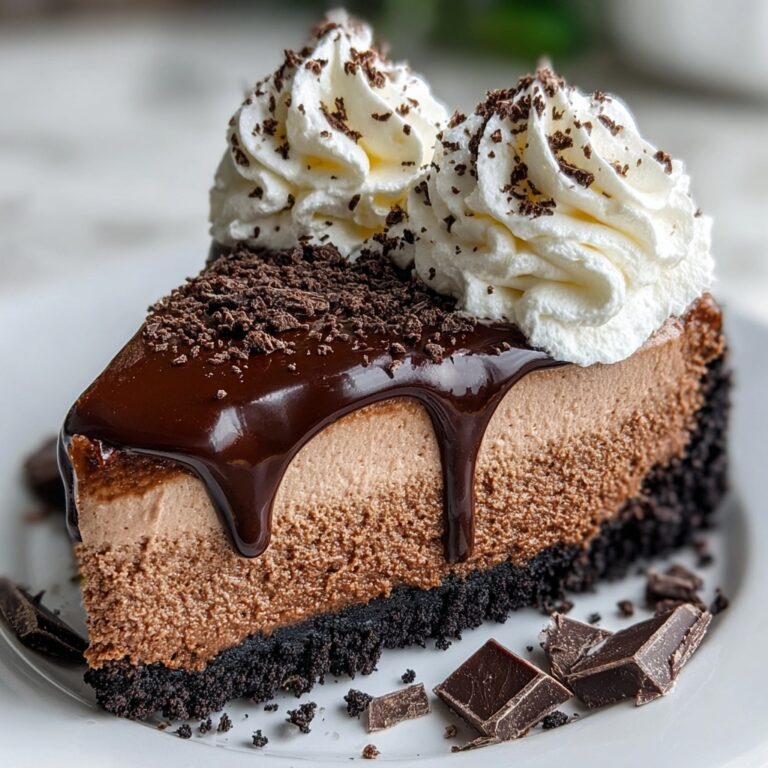 Chocolate Fudge Truffle Cheesecake Recipe