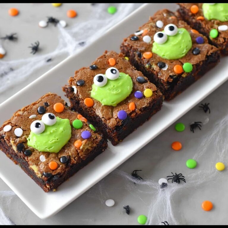Monster Halloween Brookies Recipe