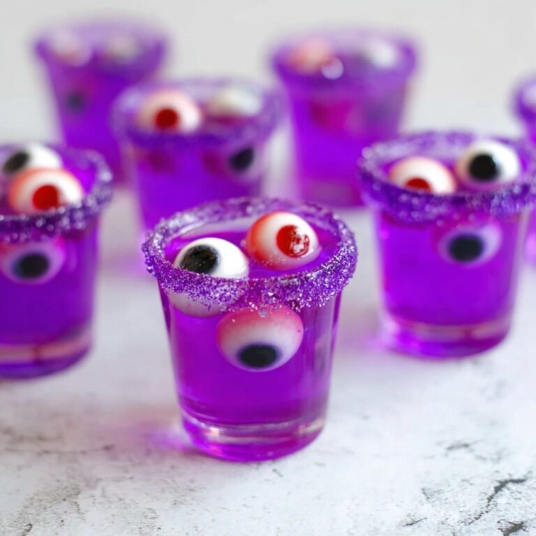 Creepy Monster Jello Shots Recipe