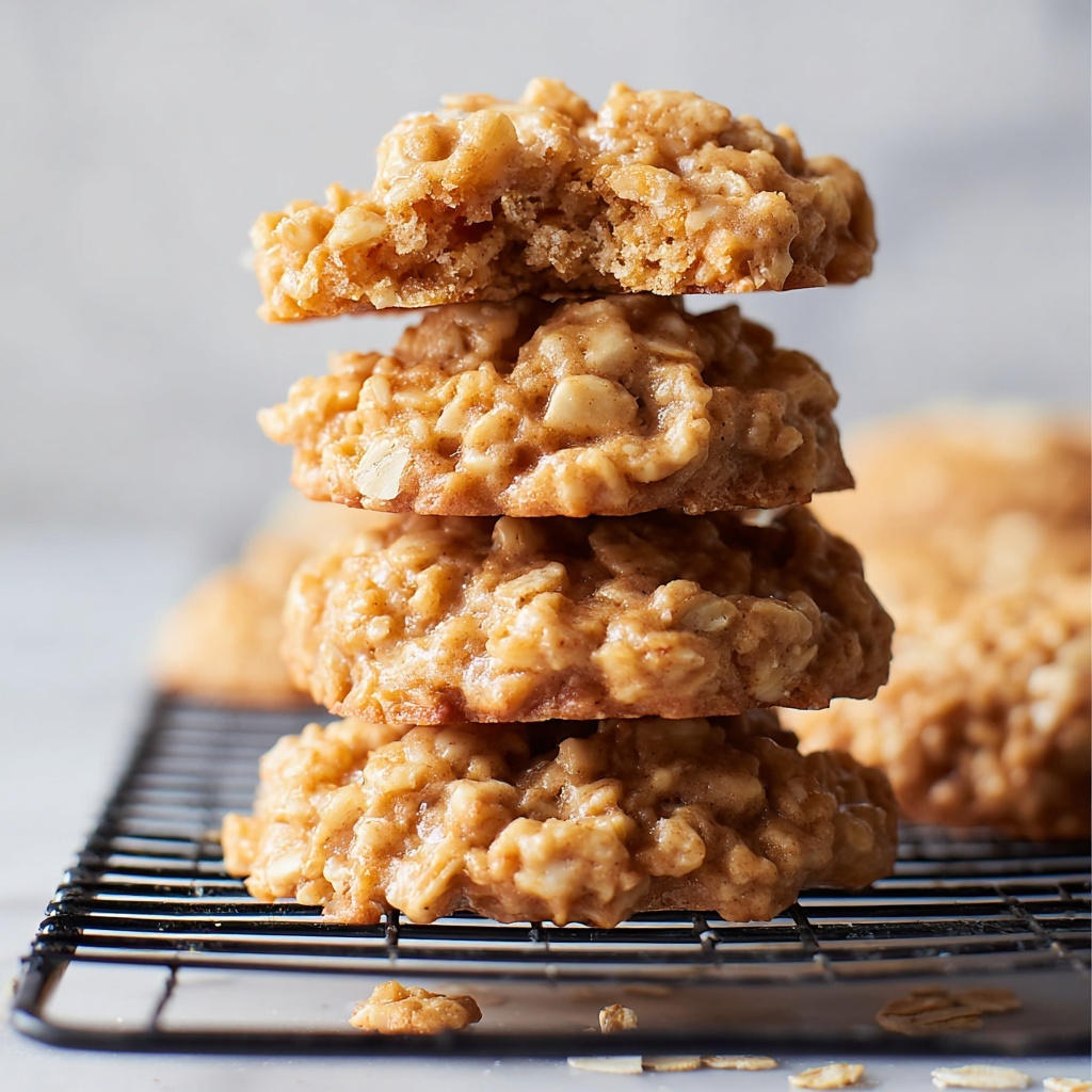 Peanut Butter No Bake Cookies Recipe - Recipe Image
