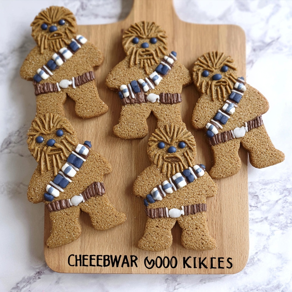 Chewbacca Gingerbread Cookies Recipe - Recipe Image