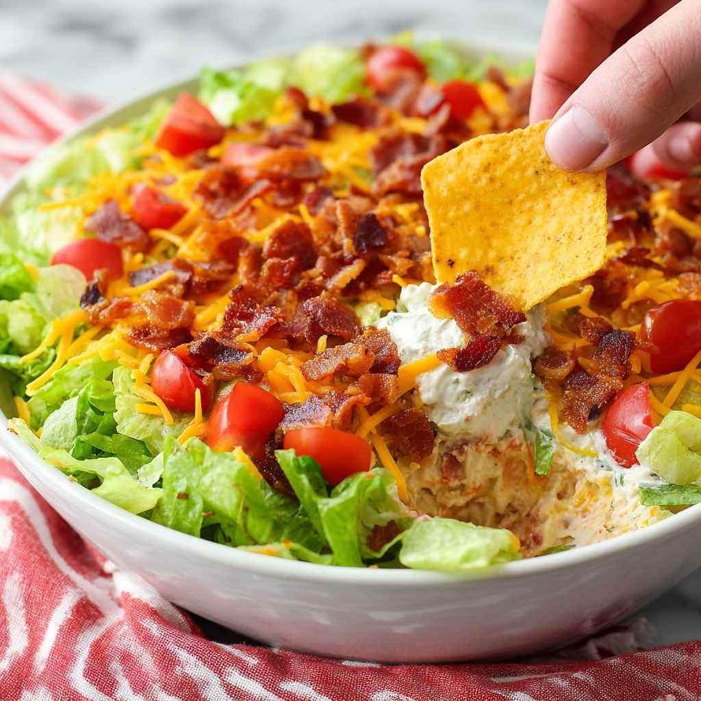 Easy BLT Dip Recipe - Recipe Image