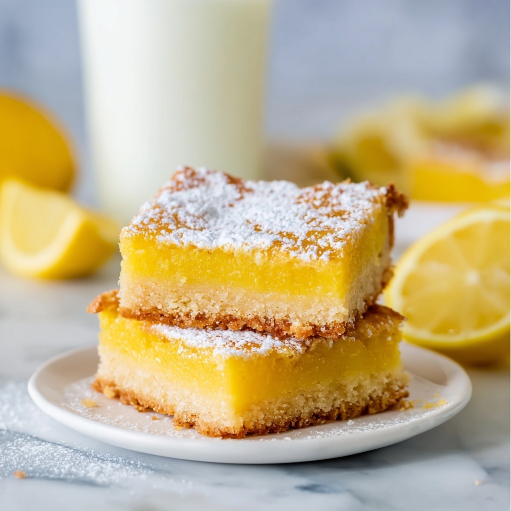 Lemon Gooey Butter Cake Recipe - Recipe Image