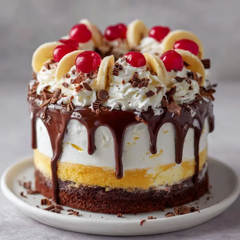 Banana Split Cake Recipe