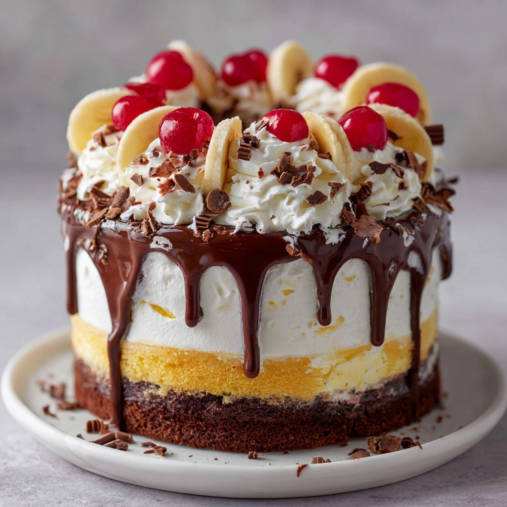 Banana Split Cake Recipe - Recipe Image