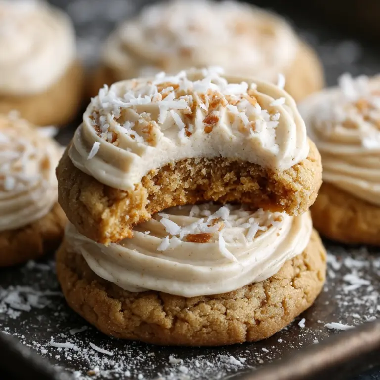 Healthy Soft Pumpkin Cookies with Salted Maple Frosting Recipe