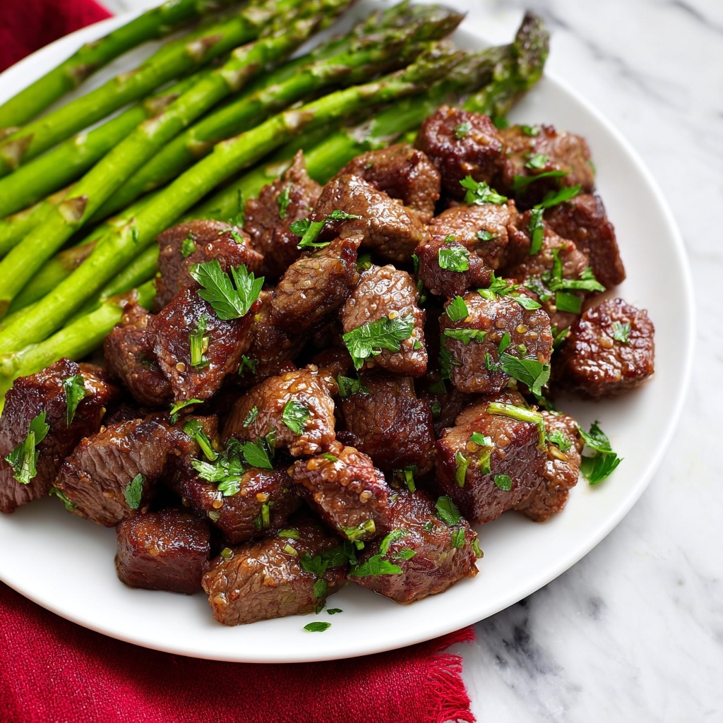 Garlic Butter Steak Bites Recipe - Recipe Image