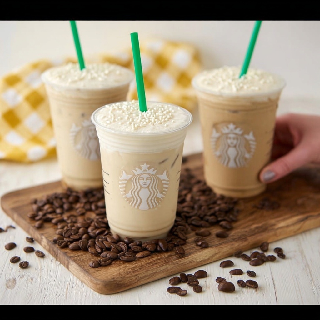 White Chocolate Mocha (Starbucks Copycat) Recipe - Recipe Image