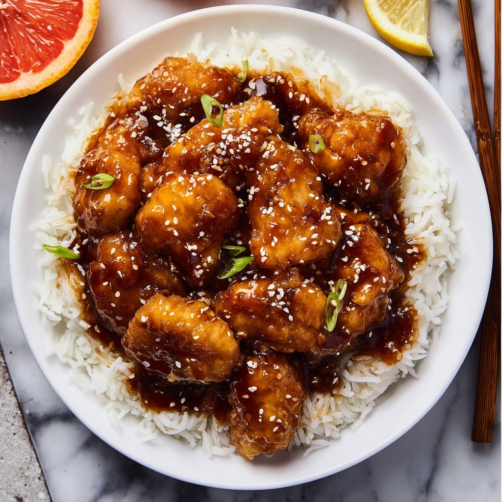 Homemade Panda Express Orange Chicken Recipe - Recipe Image
