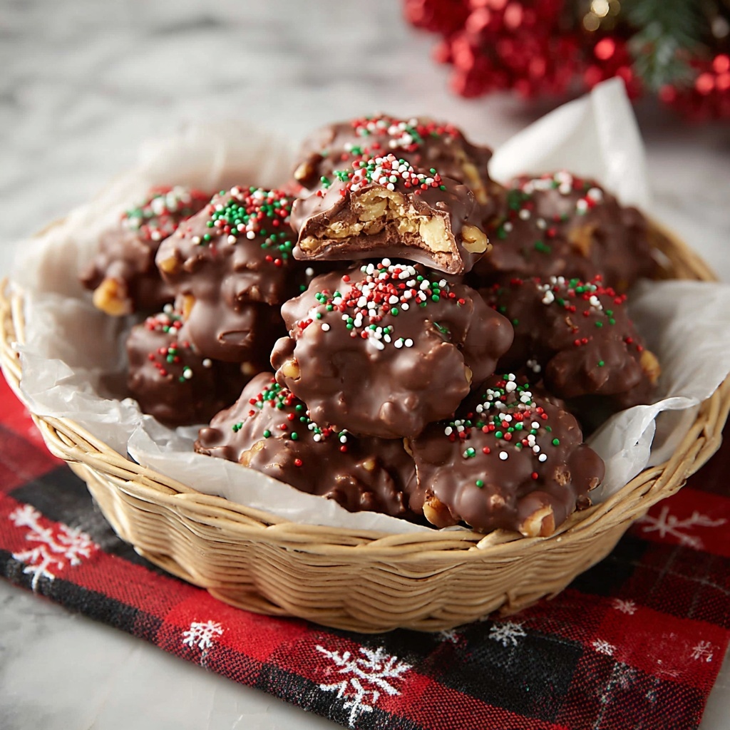 Crockpot Candy with Mixed Nuts and Chocolate Recipe - Recipe Image
