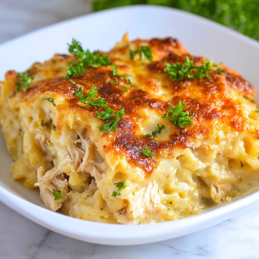 French Onion Chicken Casserole Recipe - Recipe Image