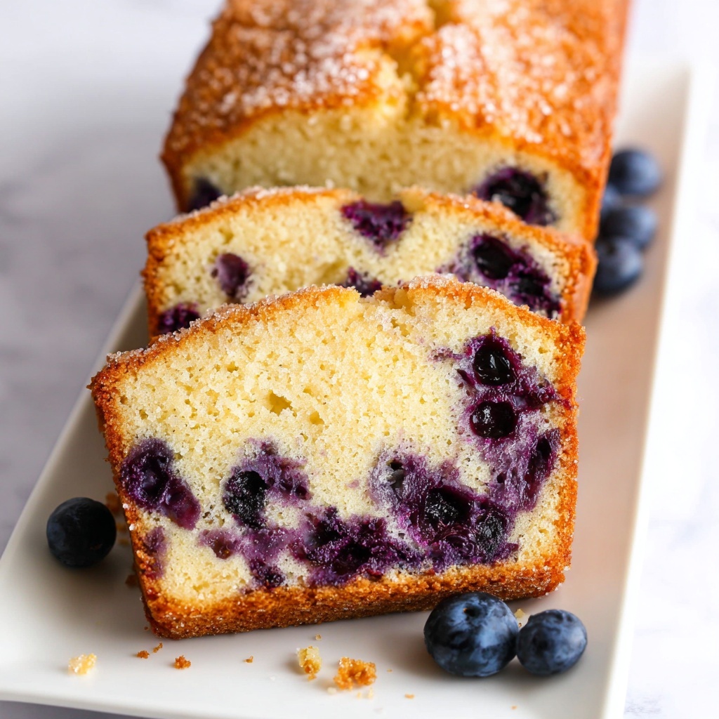 Lemon Blueberry Bread Recipe - Recipe Image