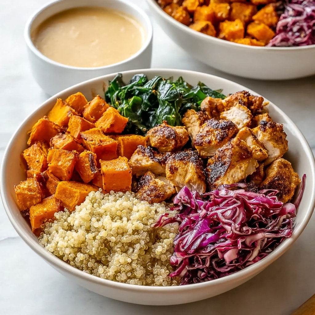 Irresistibly Juicy Hot Honey Chicken Bowl – Sweet Green Copycat Recipe - Recipe Image