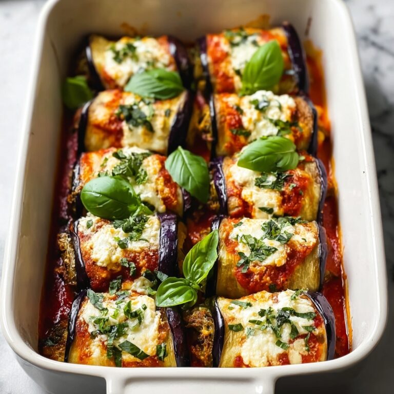 Creamy Ricotta Eggplant Roll-Ups That Wow Every Bite Recipe