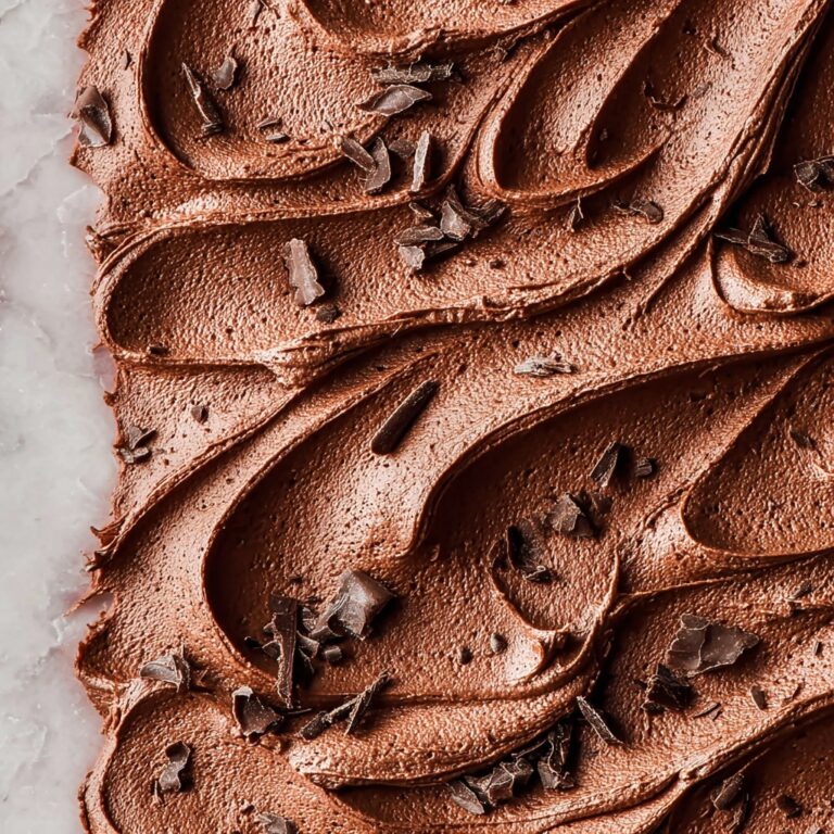 Chocolate Buttercream Frosting Recipe