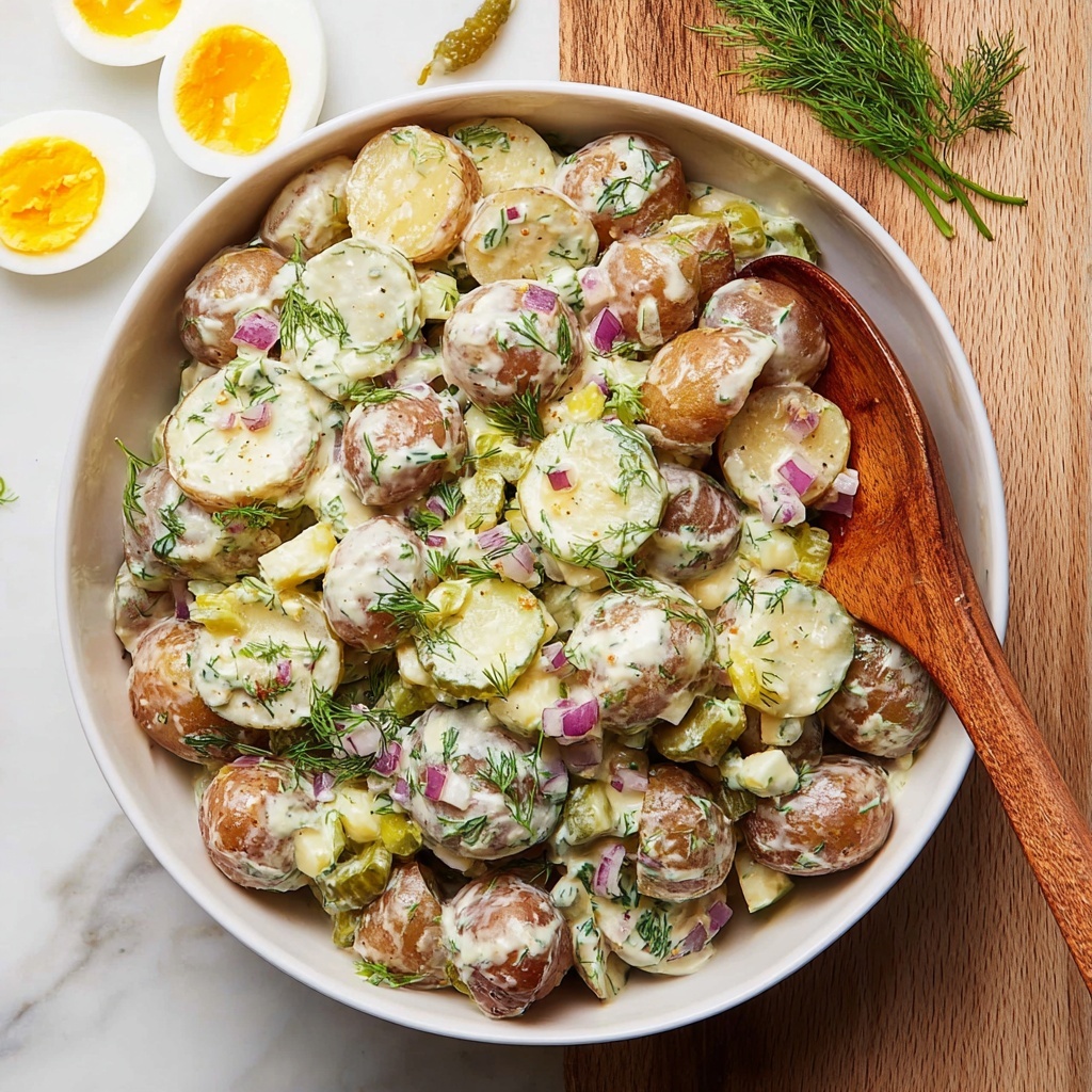 Dill Pickle Potato Salad Recipe - Recipe Image