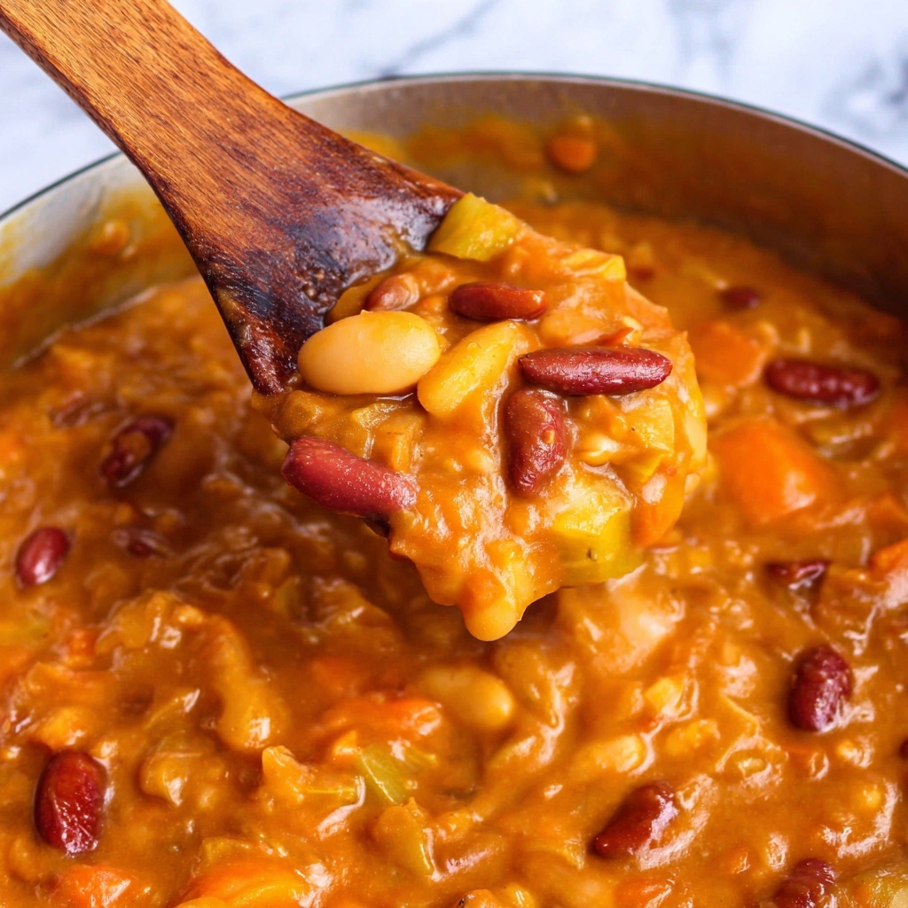 Pineapple BBQ Crock Pot Baked Beans Recipe - Recipe Image