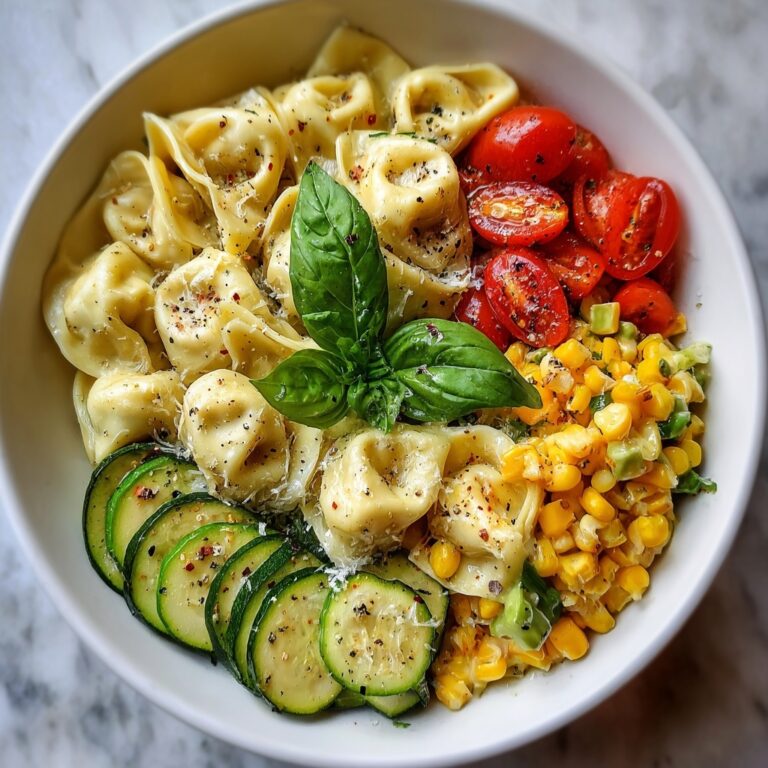 Tortellini with Summer Veggies Recipe