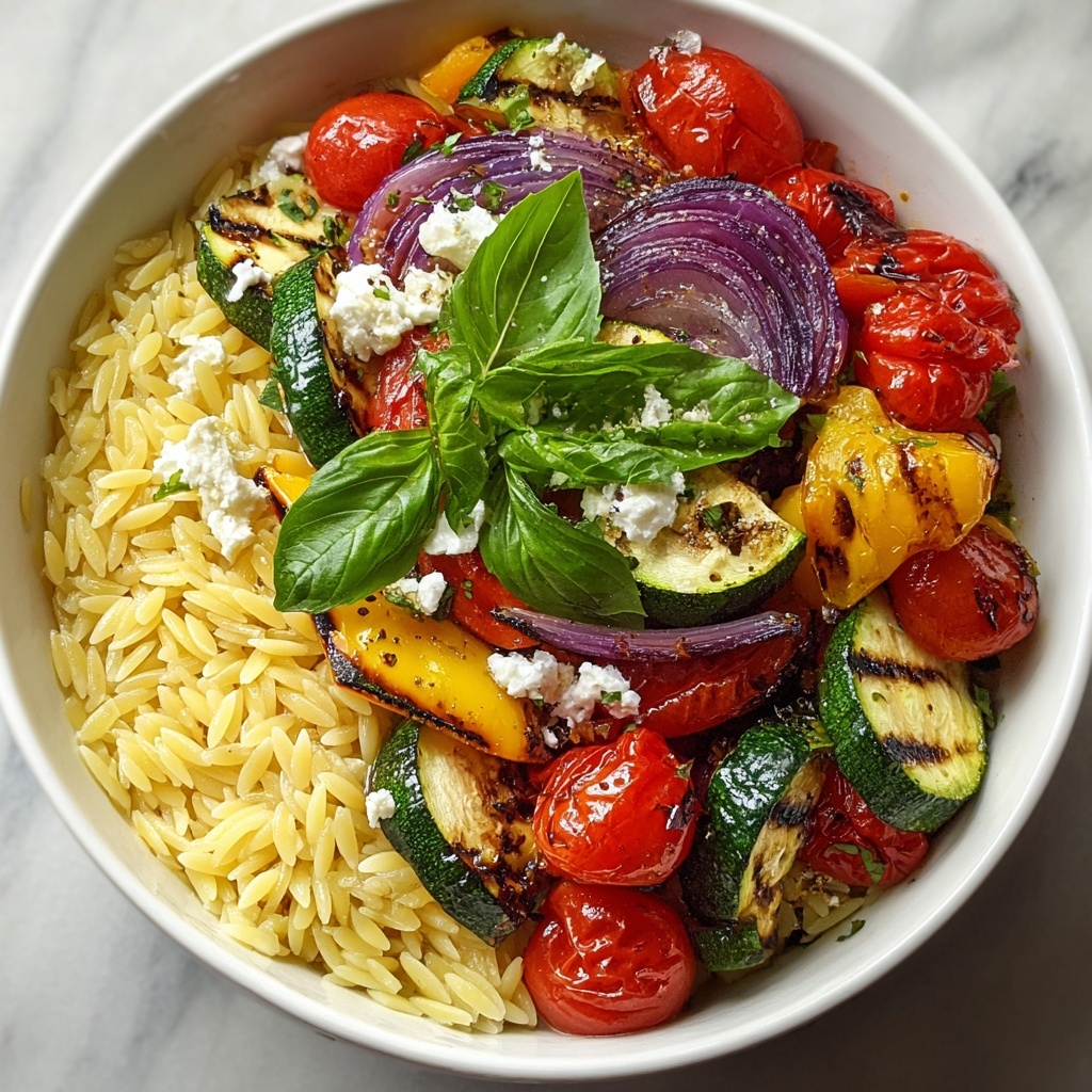 Roasted Vegetable Orzo Recipe - Recipe Image