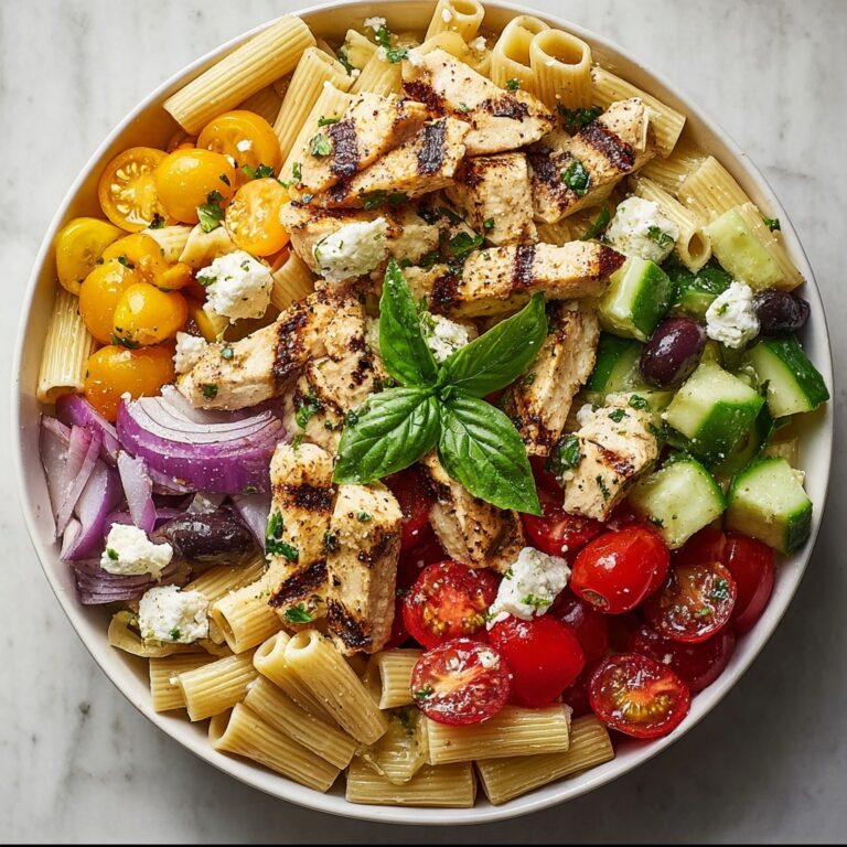 Healthy Chicken Pasta Salad Recipe