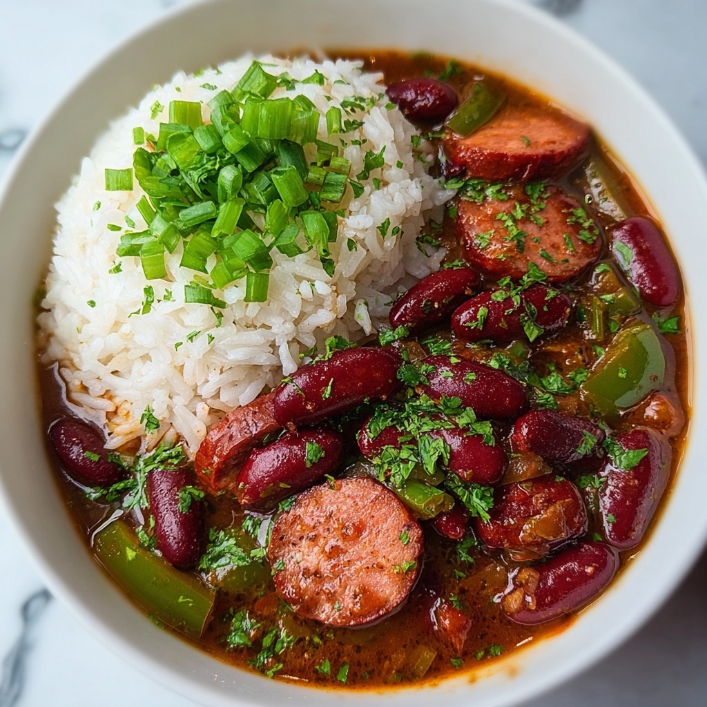 Louisiana Red Beans and Rice Recipe - Recipe Image