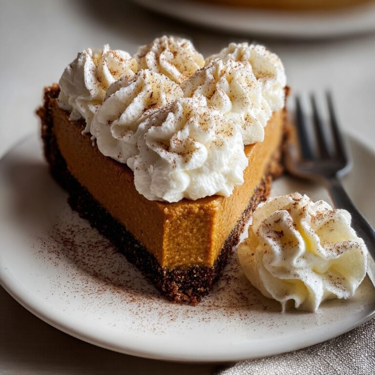 Decadent Spiced Pumpkin Cheesecake with Whipped Cream Recipe