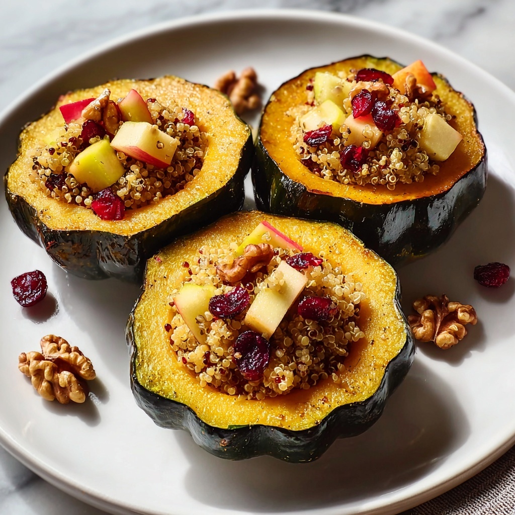 Apple Stuffed Acorn Squash Recipe - Recipe Image