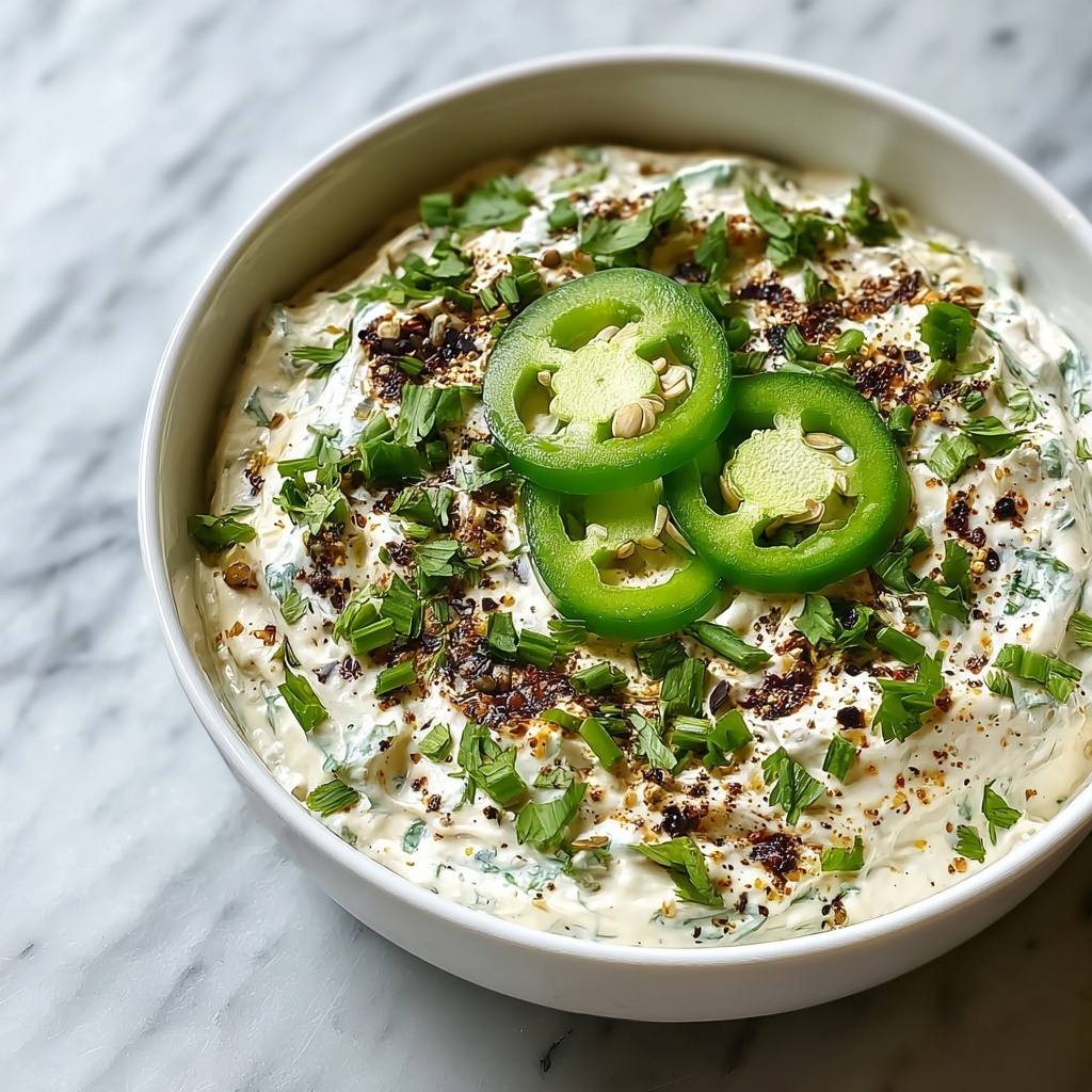 Taqueria Style Creamy Roasted Jalapeno Salsa Recipe - Recipe Image