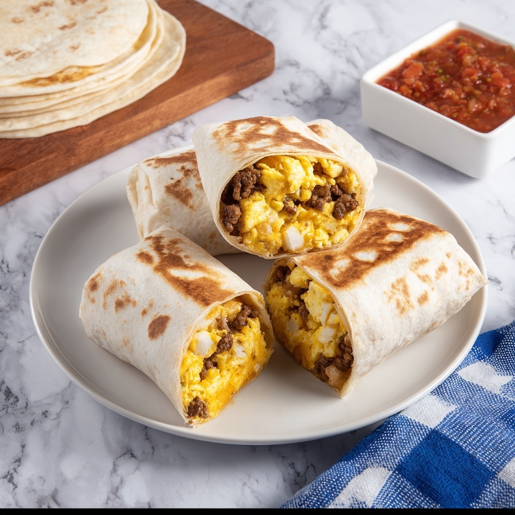Breakfast Burritos Recipe - Recipe Image