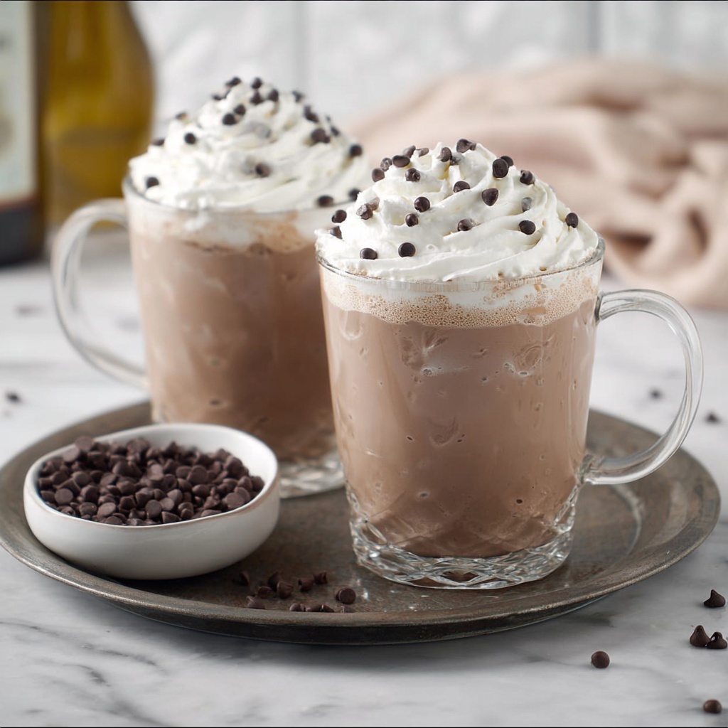 Boozy Frozen Hot Chocolate Recipe - Recipe Image