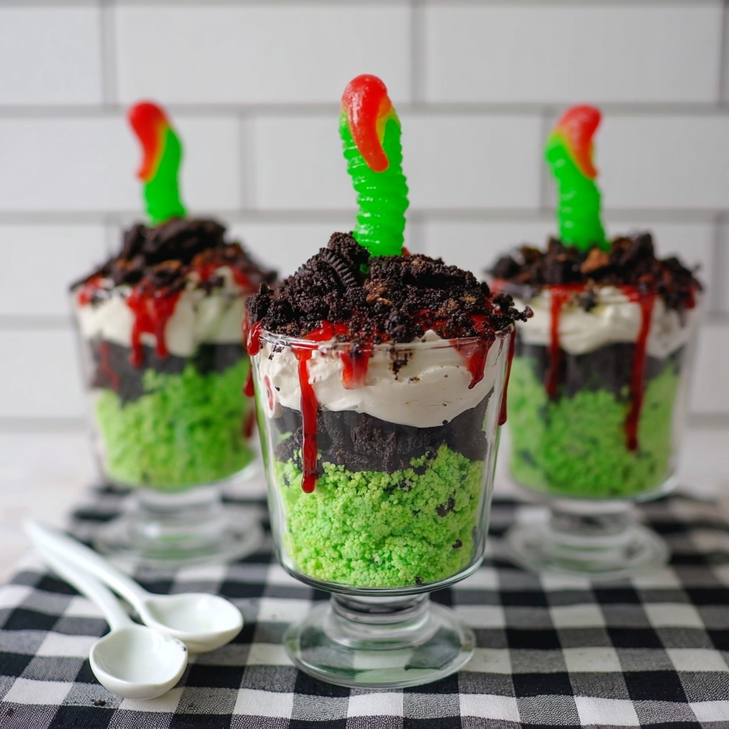 Zombie Cake Cups Recipe - Recipe Image