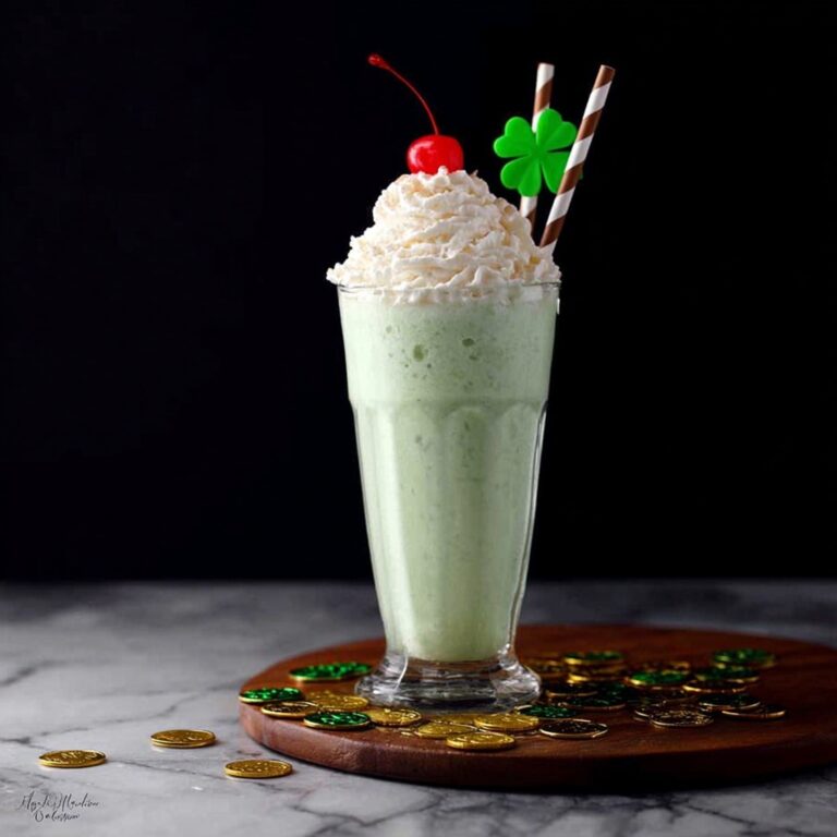 Boozy Shamrock Shake Recipe