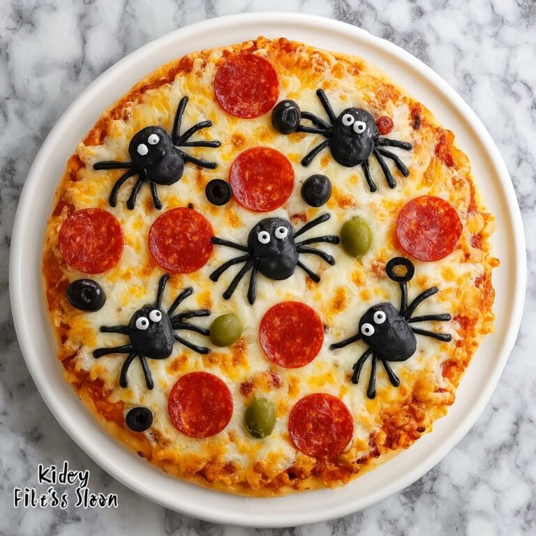 Halloween Spider Pizza Recipe