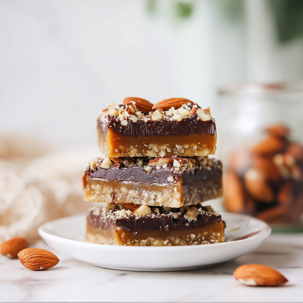 Almond Roca Toffee with Chocolate and Toasted Almonds Recipe - Recipe Image