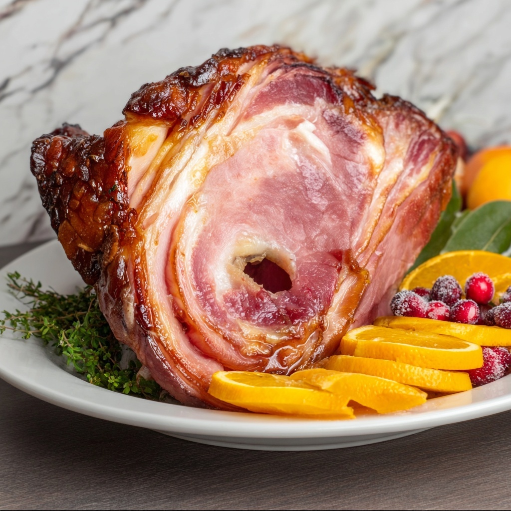 Orange Glazed Spiral Ham Recipe - Recipe Image