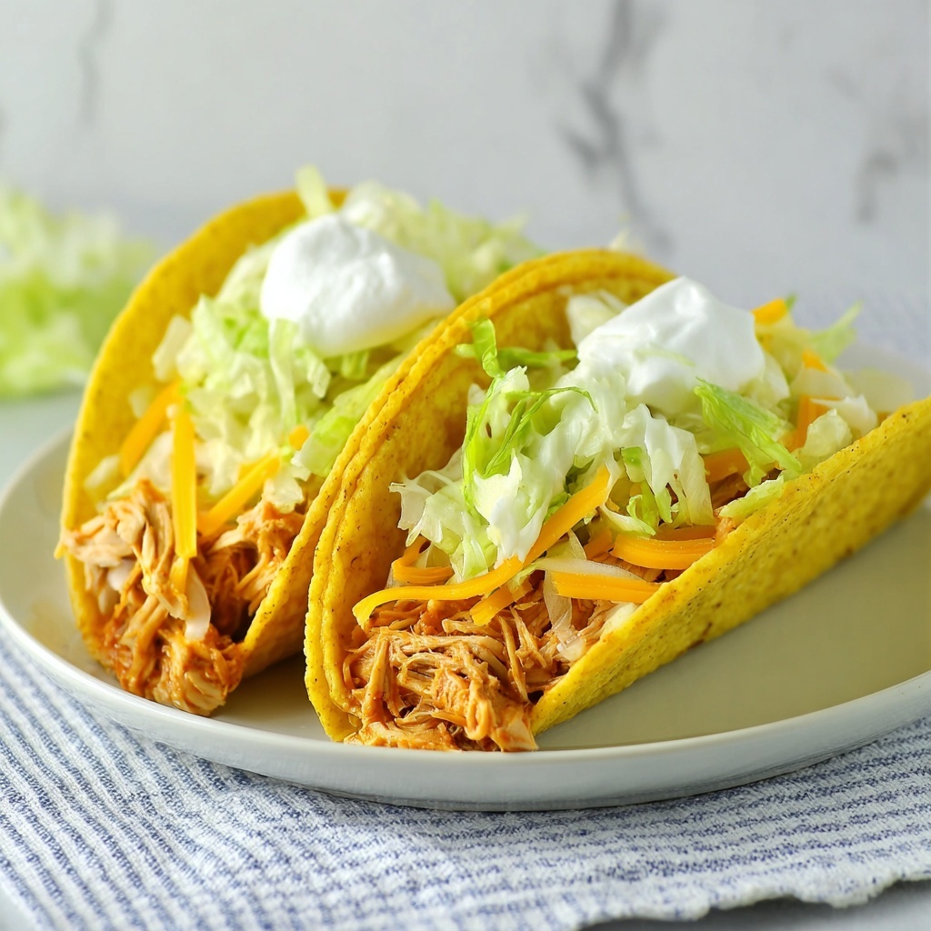 Slow Cooker Ranch Chicken Tacos Recipe - Recipe Image