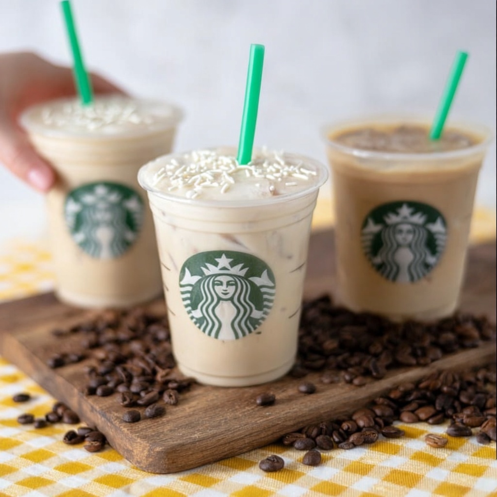 White Chocolate Mocha (Starbucks Copycat) Recipe - Recipe Image