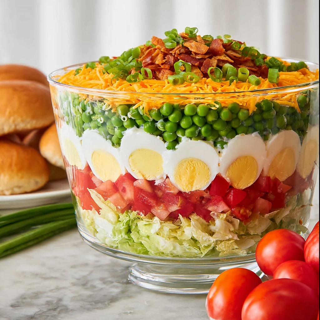 7 Layer Salad Recipe - Recipe Image