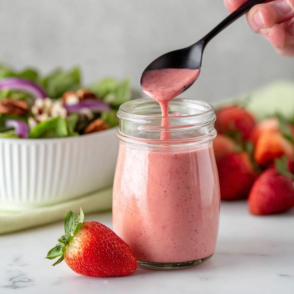 Homemade Strawberry Vinaigrette Recipe - Recipe Image