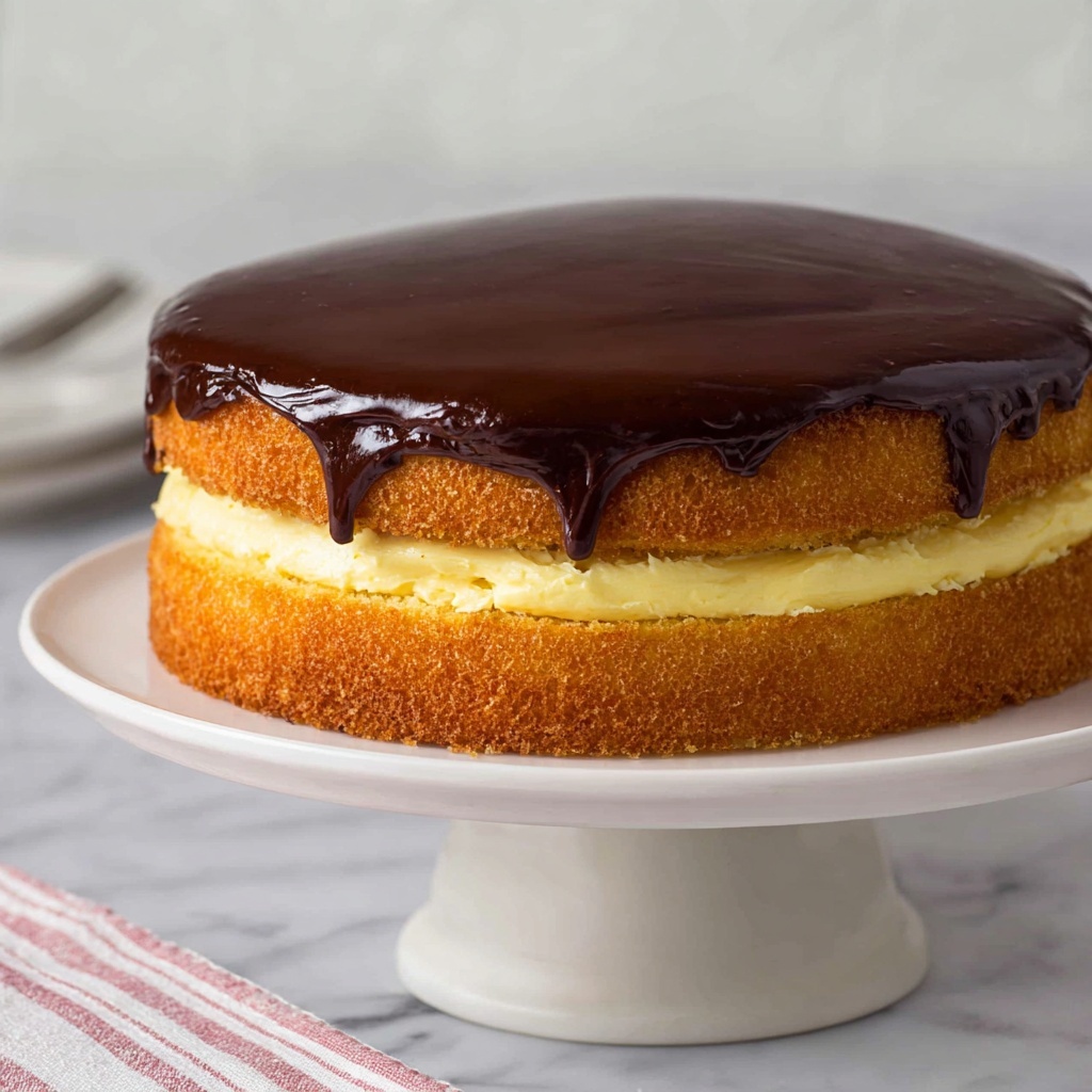 Boston Cream Pie Recipe - Recipe Image