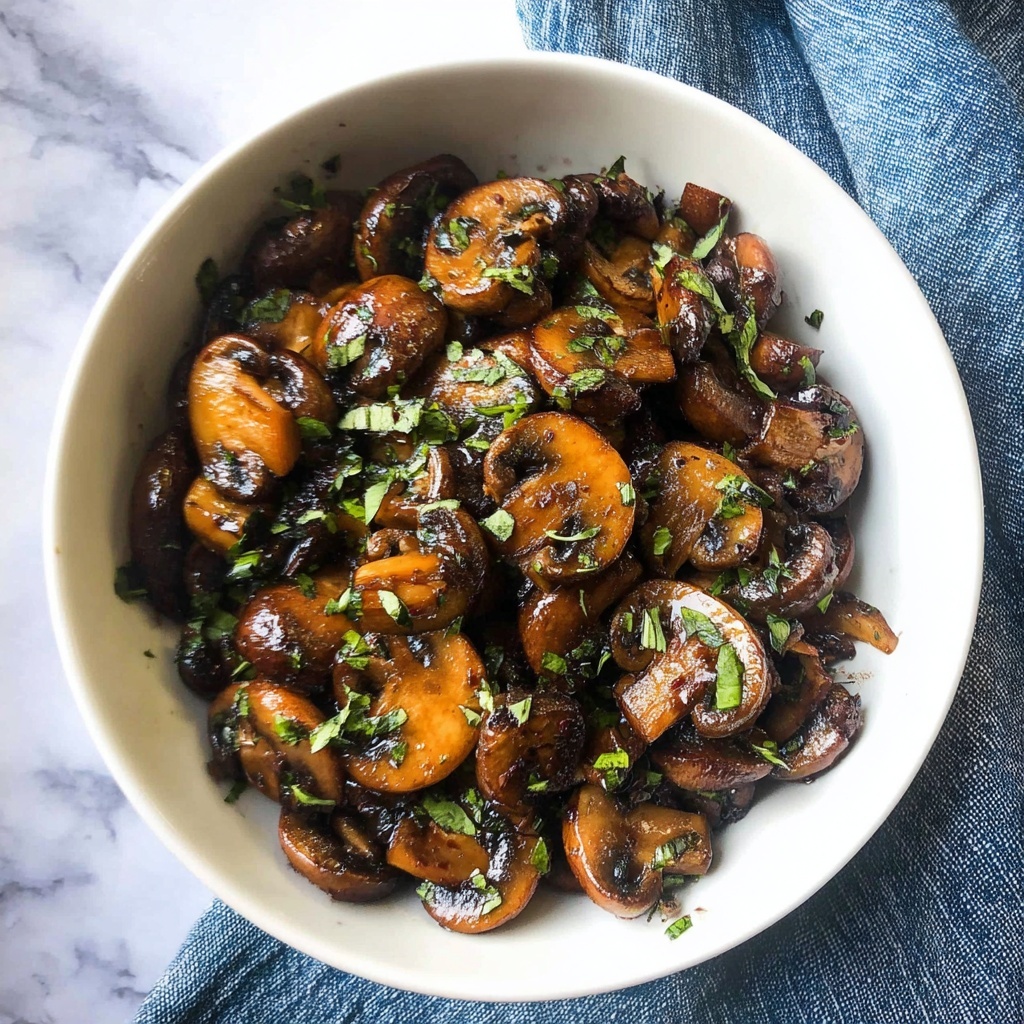 Sauteed King Trumpet Mushrooms Recipe - Recipe Image