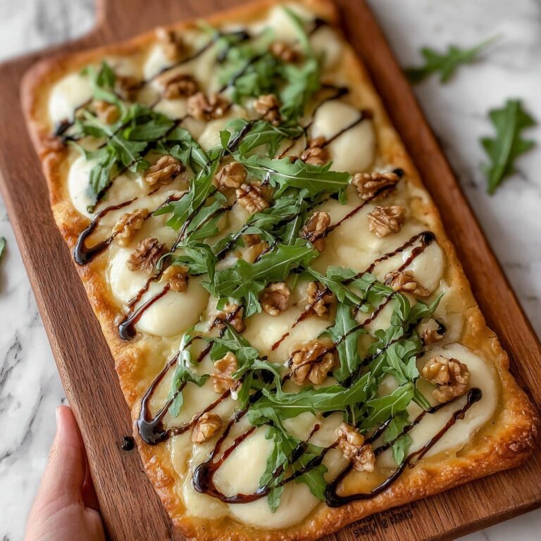 Irresistible Pear, Gorgonzola, and Walnut Flatbread Delight Recipe