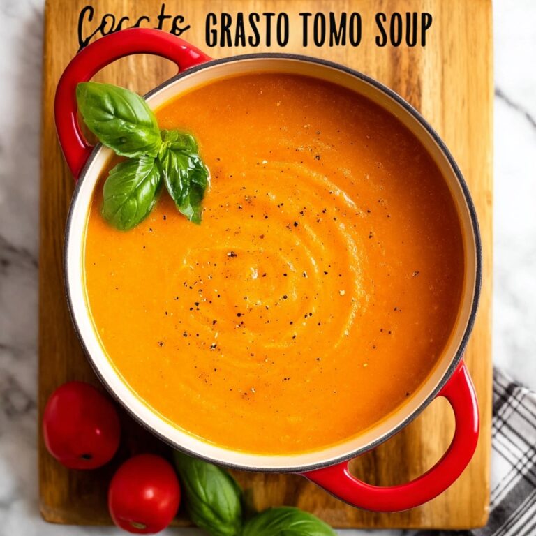 Garlic Roasted Tomato Soup Recipe