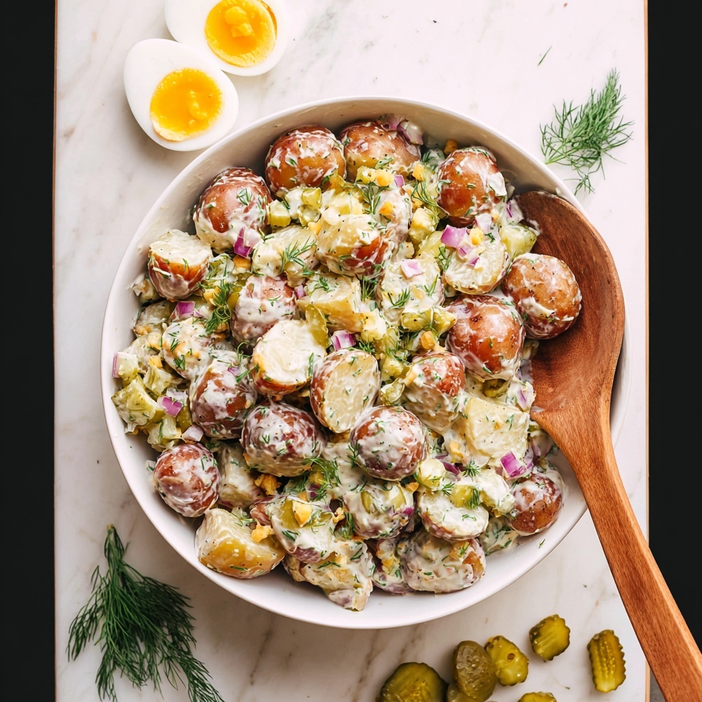 Dill Pickle Potato Salad Recipe - Recipe Image