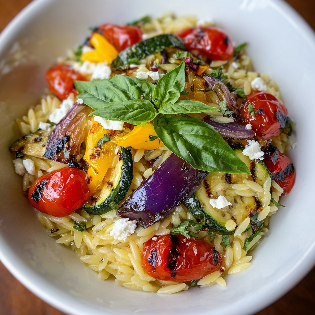 Roasted Vegetable Orzo Recipe - Recipe Image