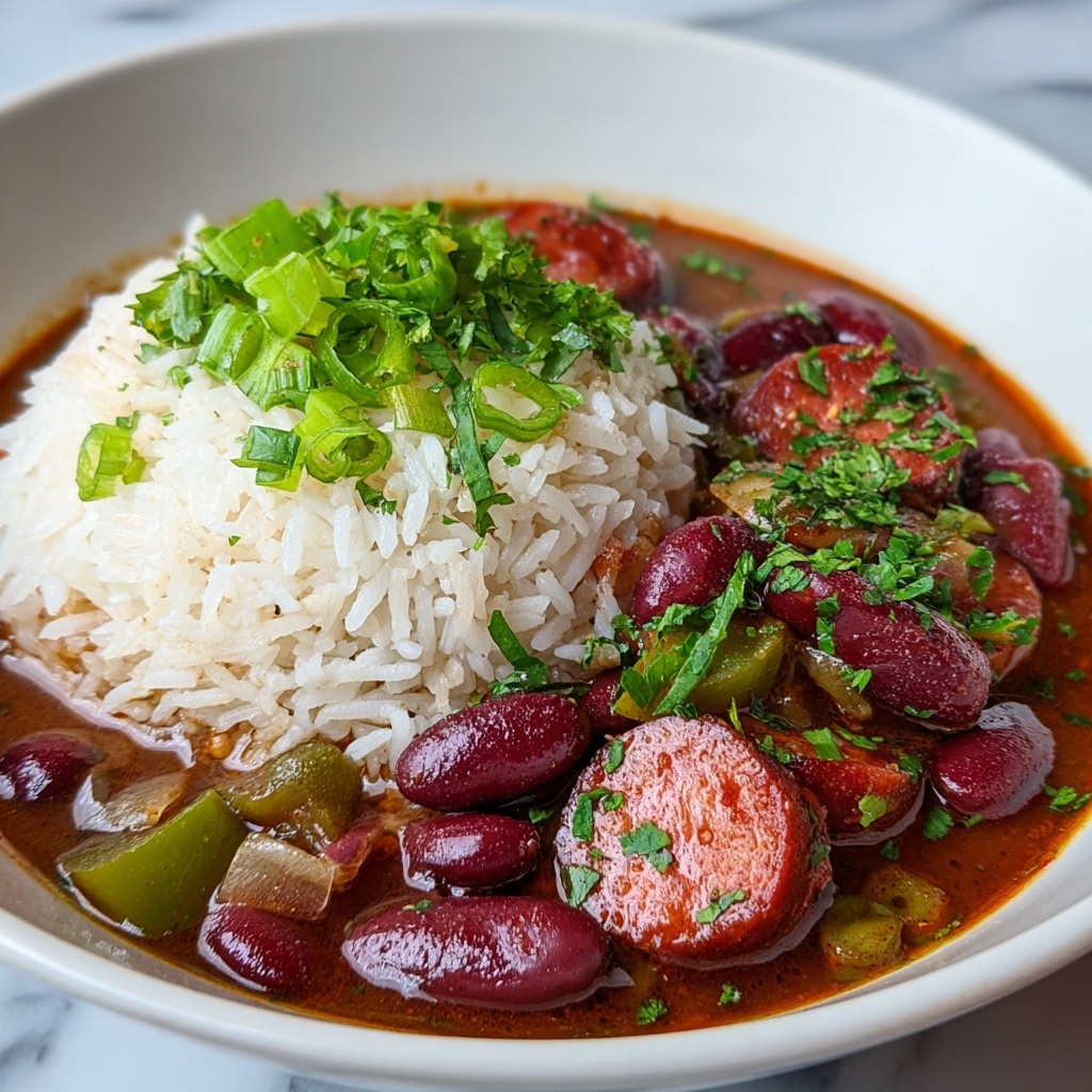 Louisiana Red Beans and Rice Recipe - Recipe Image